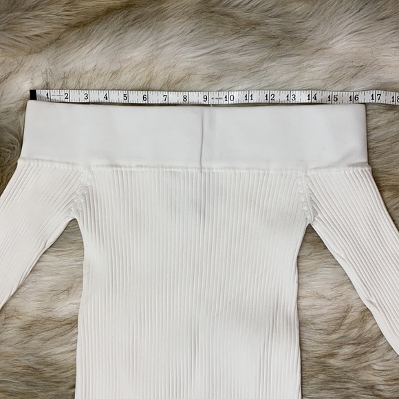 C/MEO COLLECTIVE Off-The-Shoulder MIDI Dress with Long Sleeves, Size Small - Picture 9 of 15